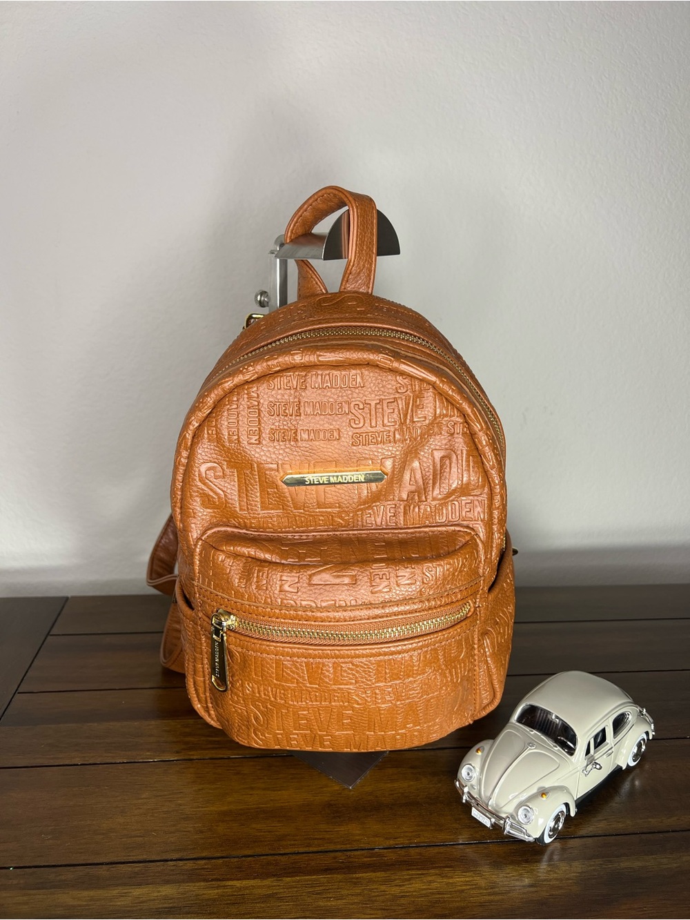 Steve Madden Cognac Mini Backpack -BBailey